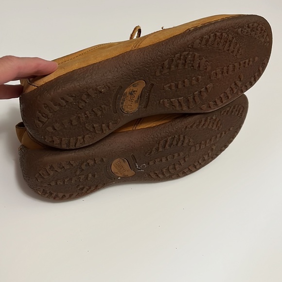 Born Sahara Nubuck Driving Oxford Moccasins sz 9 lace up - Picture 7 of 10